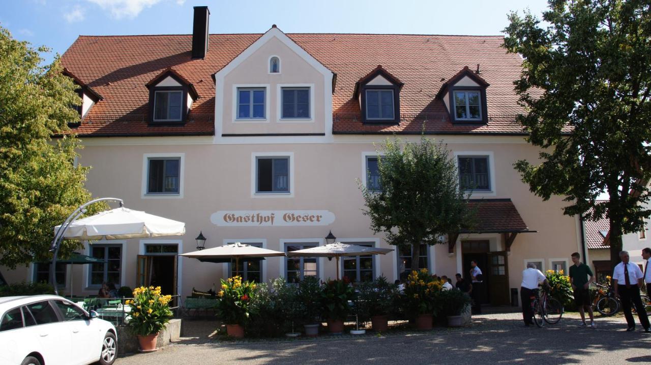 Landgasthof Geser Sarching Exterior foto