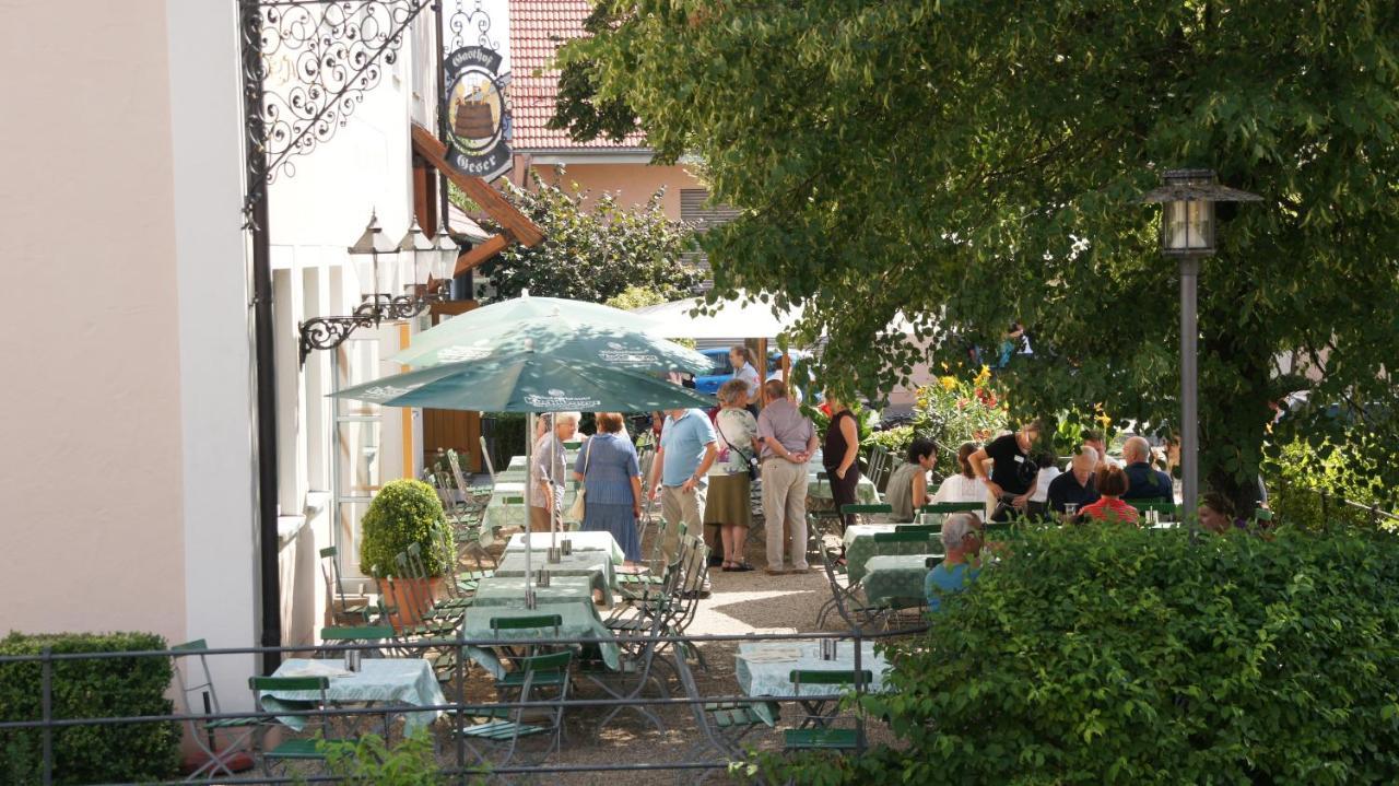 Landgasthof Geser Sarching Exterior foto