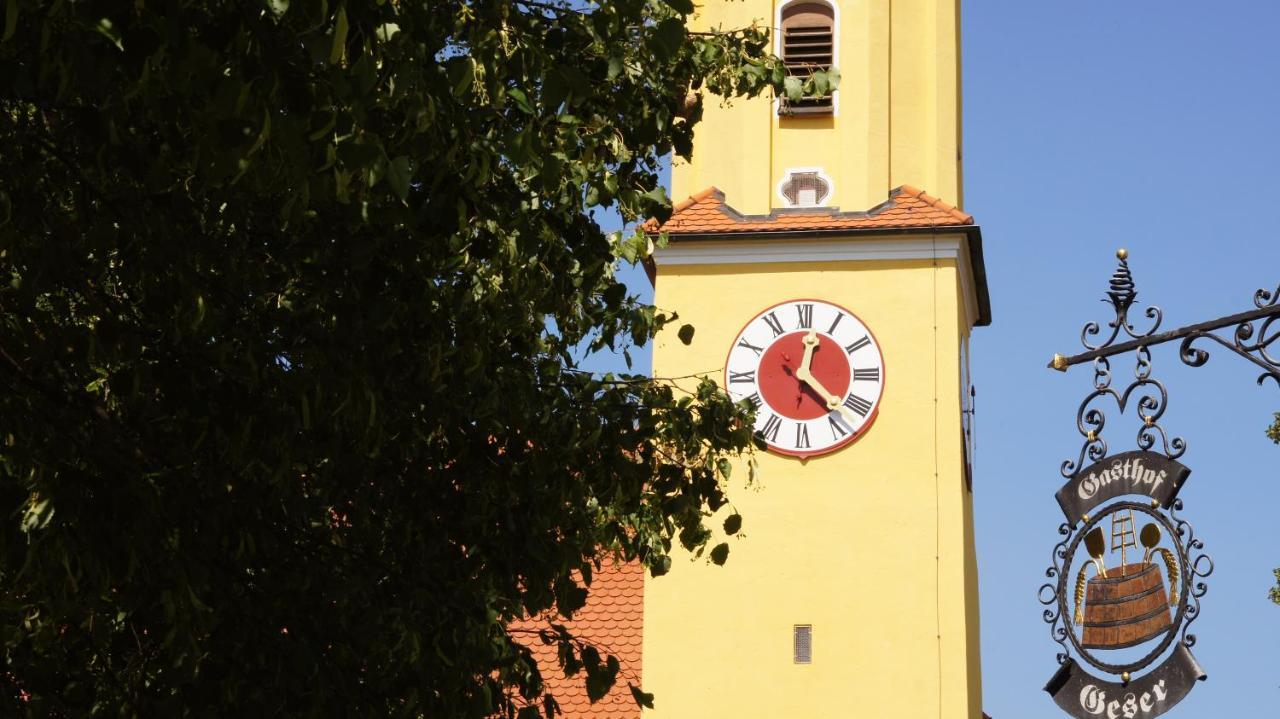 Landgasthof Geser Sarching Exterior foto